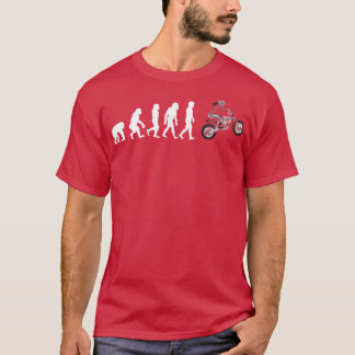 Camiseta Evolución de un chica motocross