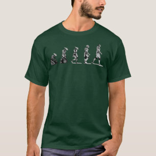 Camiseta Evolución de un robot que camina