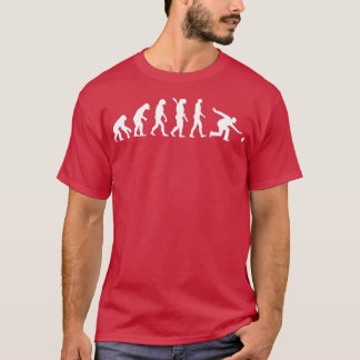 Camiseta Evolución de un tazón de 10 pines T