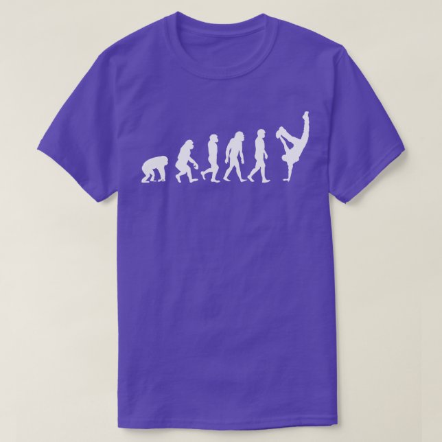 Camiseta Evolución de una bailarina divertida regalo de bai (Diseño del anverso)