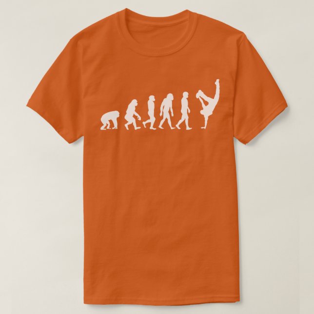 Camiseta Evolución de una bailarina divertida regalo de bai (Diseño del anverso)