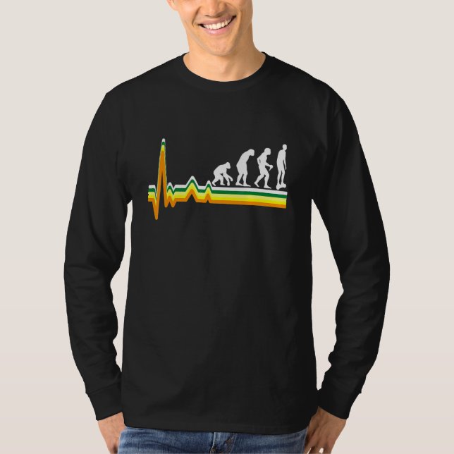 Camiseta Evolución De Una Rueda Hoverboard Skatebo Eléctric (Anverso)