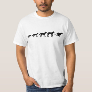 Camiseta Evolución de Whippet