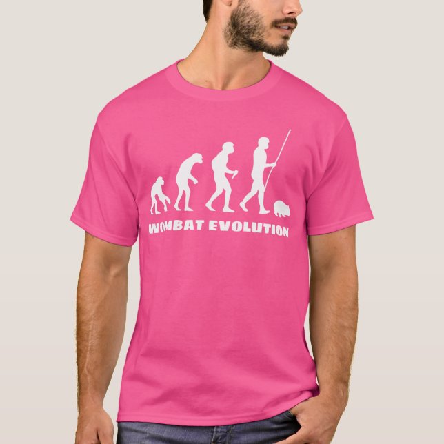 Camiseta Evolución de Wombat (Anverso)