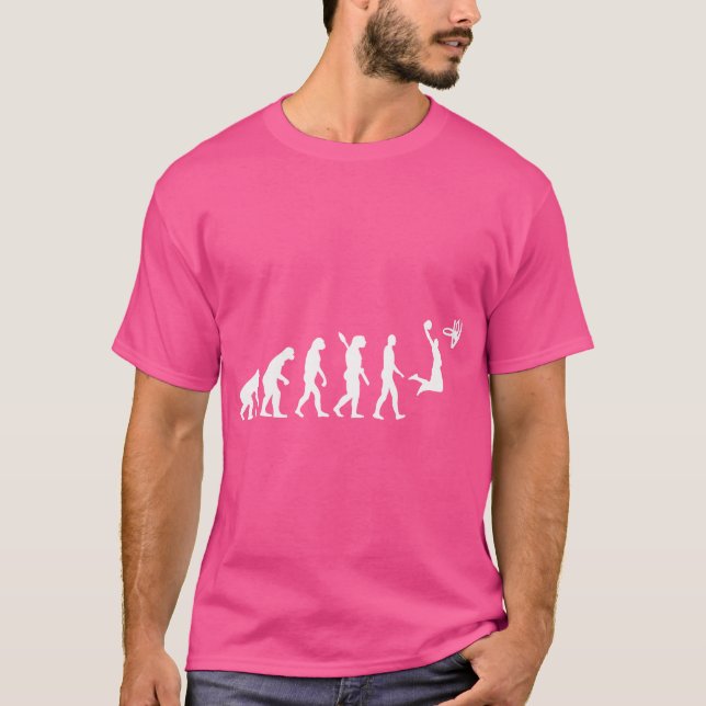 Camiseta Evolución del baloncesto (Anverso)