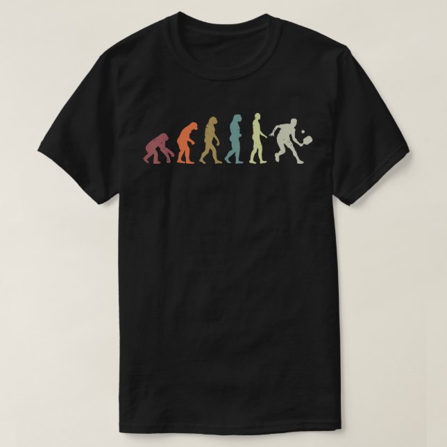 Camiseta Evolución del baloncesto masculino  (Diseño del anverso)