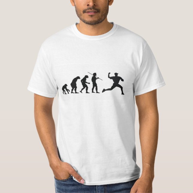 Camiseta Evolución del béisbol (Anverso)