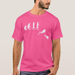 Camiseta Evolución Del Buceador De Scuba Dive Dive Dive El