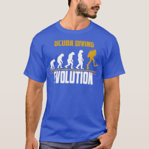 Camiseta Evolución del buceo en Scuba 7
