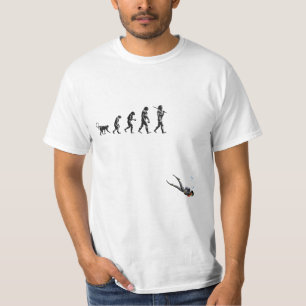 Camiseta Evolución del Buceo SCUBA
