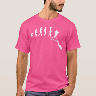Camiseta Evolución del buceo Scuba Buceo Submarino Apn