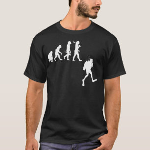 Camiseta Evolución del buzo