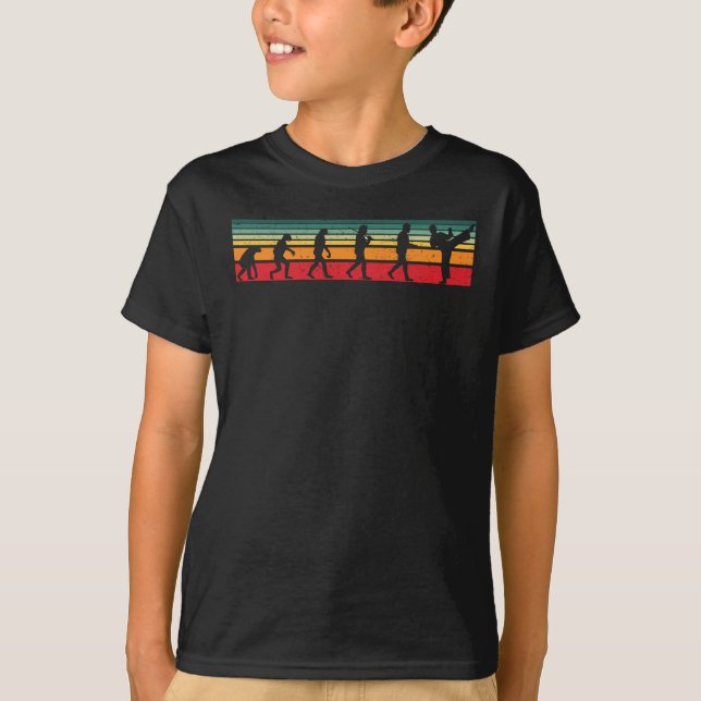 Camiseta Evolución del carate (Anverso)