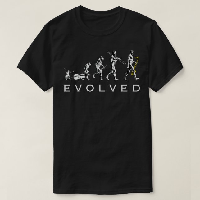 Camiseta Evolución del Clarinet de Bass (Diseño del anverso)