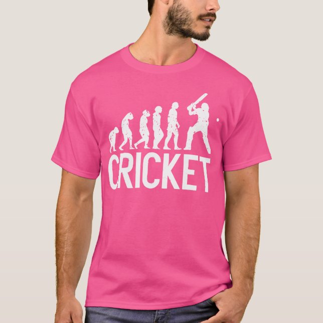 Camiseta Evolución Del Cricket (Anverso)