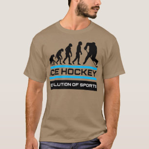 Camiseta Evolución del deporte en el hockey sobre hielo