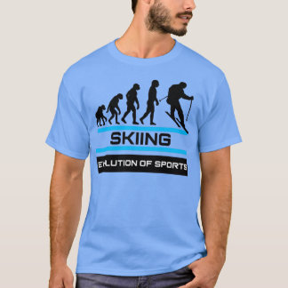 Camiseta Evolución del deporte en esquí