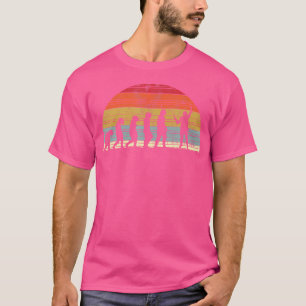 Camiseta Evolución del director Evolución del hombre Música