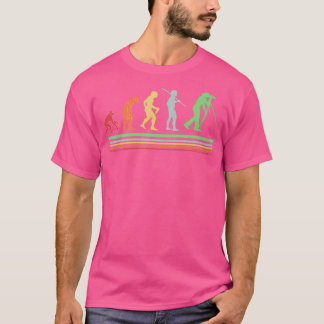 Camiseta Evolución del fotógrafo retro vintage