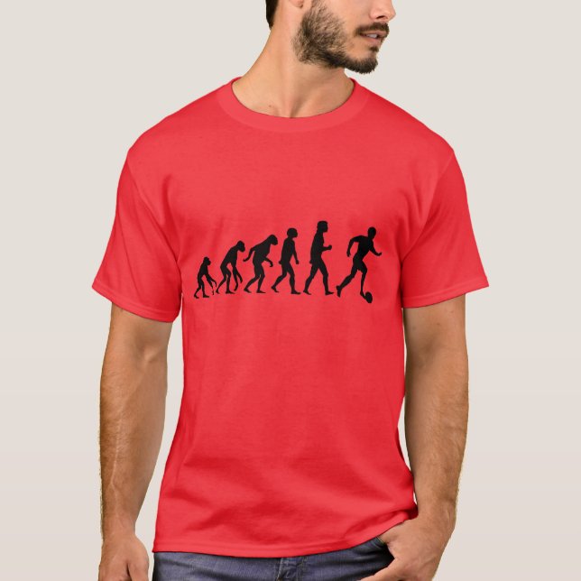 Camiseta Evolución del fútbol (Anverso)