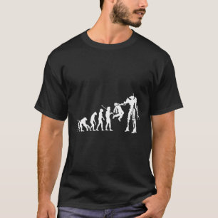 Camiseta Evolución del futuro - Tecnología Distópica Humano
