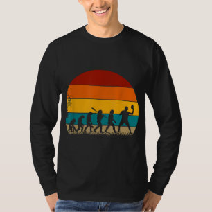 Camiseta Evolución del Golf en Disco Retro