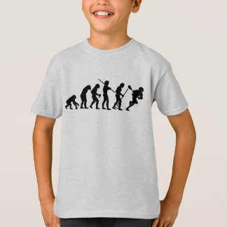 Camiseta Evolución del hombre LaCrosse