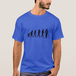 Camiseta Evolución Del Hombre - Material Peligroso Remo