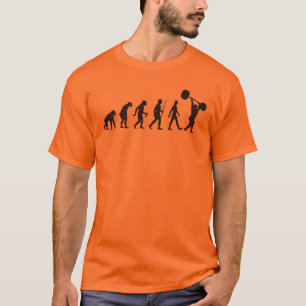 Camiseta Evolución del hombre - Weightlifter