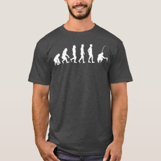Camiseta Evolución del hombre y la pesca