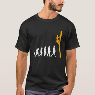 Camiseta Evolución Del Ingeniero Eléctrico Lineman Para Un 