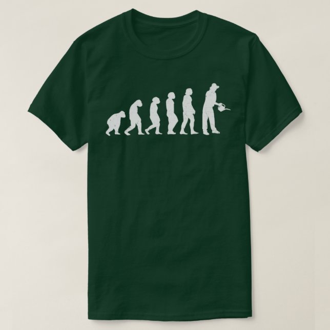 Camiseta Evolución Del Jardín De Jardines (Diseño del anverso)