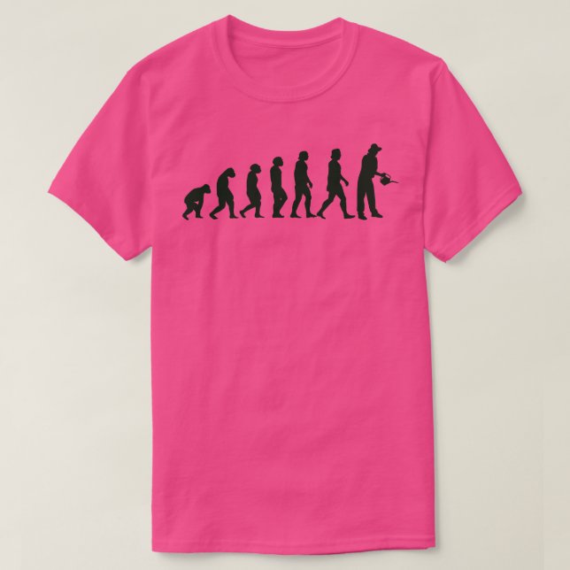 Camiseta Evolución del jardinero 1 (Diseño del anverso)