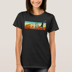 Camiseta Evolución del jugador de baloncesto Paddle entrena