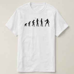 Camiseta Evolución Del Jugador De Balonmano Del Hombre Meme