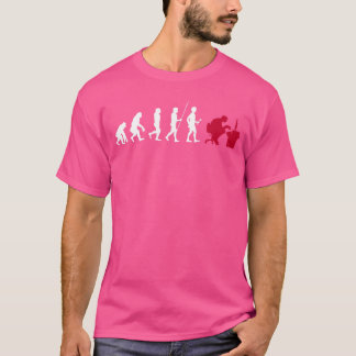 Camiseta Evolución del jugador divertido videojuegos divert