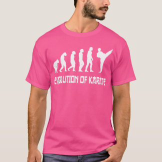 Camiseta Evolución Del Karate