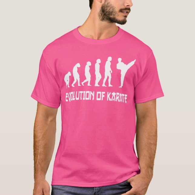 Camiseta Evolución Del Karate (Anverso)