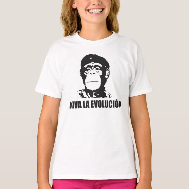 Camiseta ¡Evolucion del la de Viva! (Anverso)