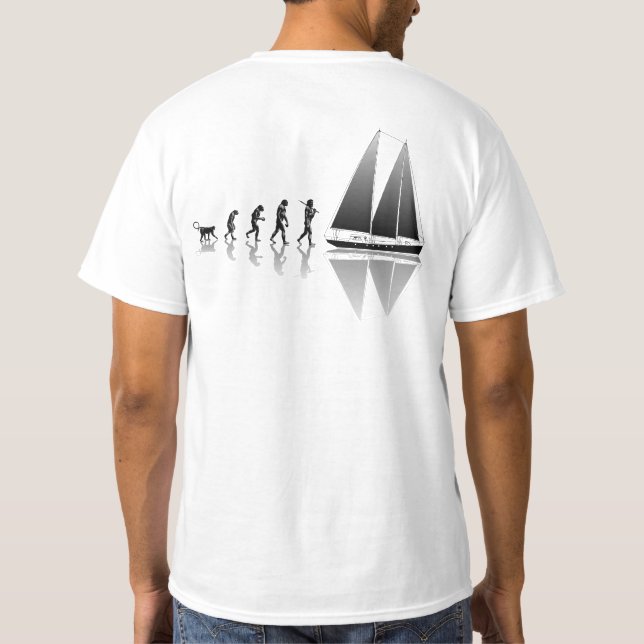 Camiseta Evolución del marinero (Reverso)