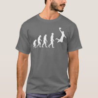 Evolución del mono a juego de baloncesto humano