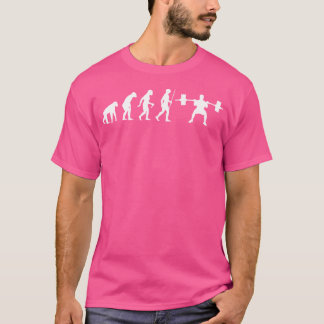 Camiseta Evolución del peso del cuerpo