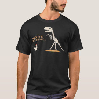 Camiseta Evolución Del Pollo Funny TRex Que Solía Ser