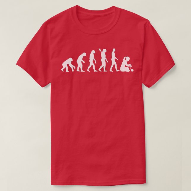 Camiseta Evolución del punto 1 (Diseño del anverso)