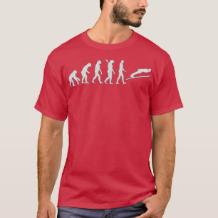 Camiseta Evolución del salto de esquí 3