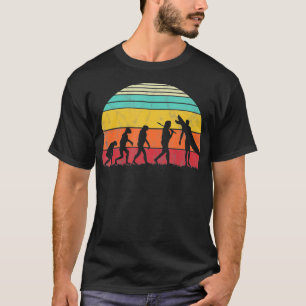 Camiseta Evolución del surfista, vintage surf Surfboard Ret