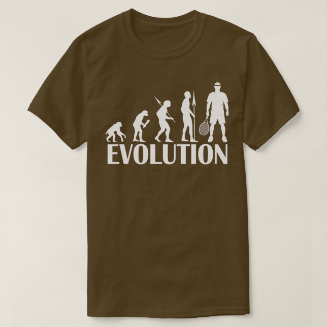 Camiseta Evolución Del Tenis (Diseño del anverso)