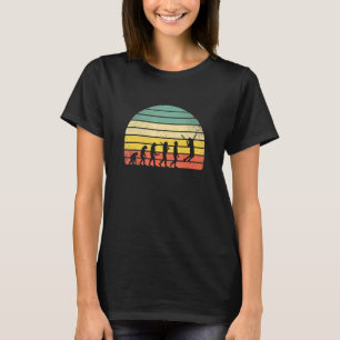 Camiseta Evolución Del Tenis Cute I Love Lawn Tennis