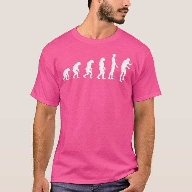 Camiseta Evolución Del Tenis De Mesa (Anverso)
