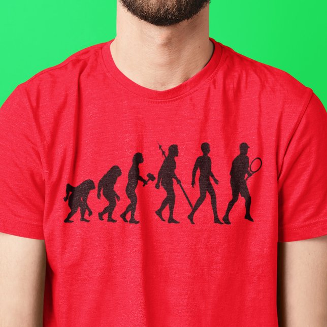 Camiseta Evolución del tenis en Guay, adulto (Subido por el creador)